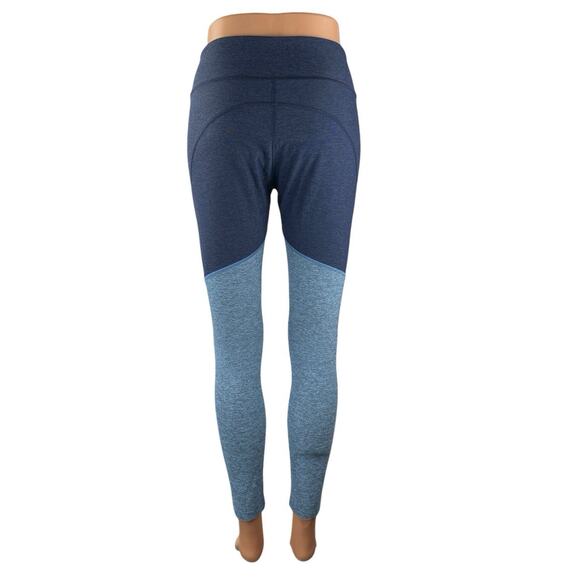 Outdoor Voices Multicolor Colorblock High Waist Skiinny Tight Leggings Pants M - Picture 3 of 5